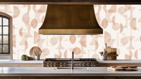 Abstract Geometric Wall Mural for Modern Bedrooms wallpaper - XWALLX