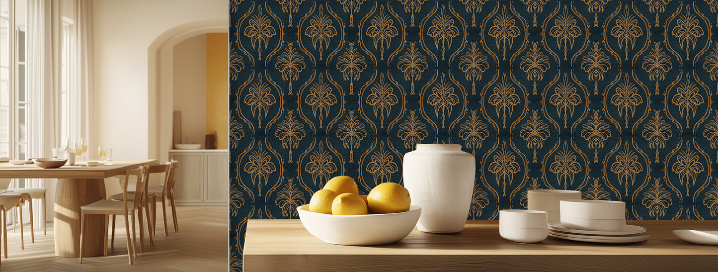 Luxurious Gold-Foliated Design wallpaper - XWALLX