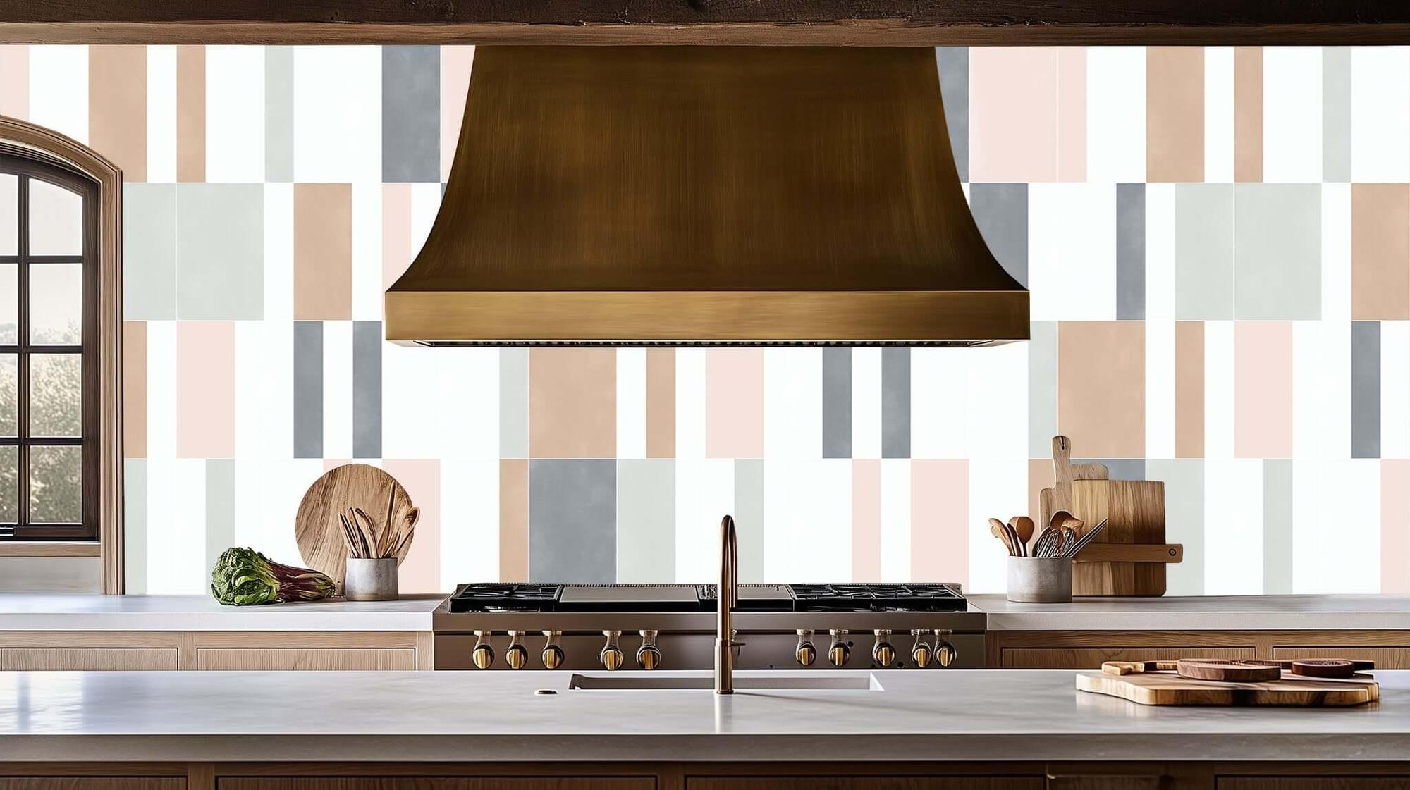 Chic Geometric Panel wall decor - XWALLX