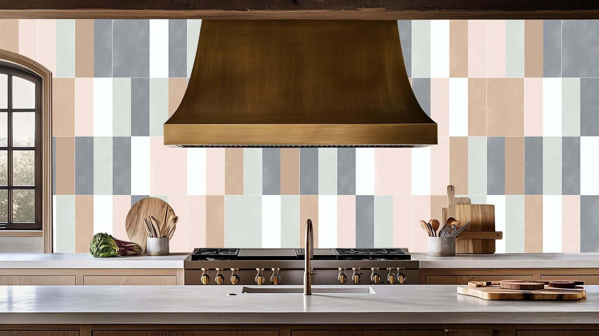 Tranquil Striped Wall Mural for Modern Interiors wall art - XWALLX