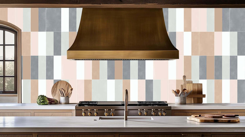 Tranquil Striped Wall Mural for Modern Interiors wall art - XWALLX
