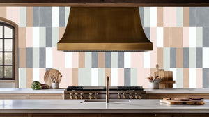 Tranquil Striped Wall Mural for Modern Interiors wall art - XWALLX
