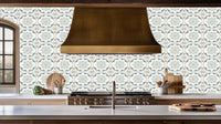 Floral Mediterranean Pattern wall decor - XWALLX