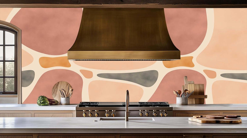 Organic Abstract Forms wall art - XWALLX