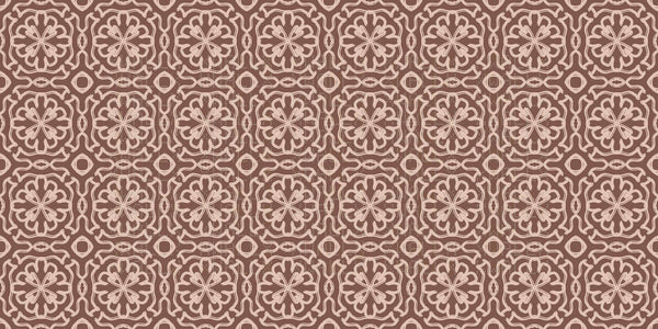 Akışkan Dört Yapraklı Geometrik Poster Duvar Kağıdı - Sample