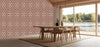 Flowing Quatrefoil Geometric Wallpaper Mural