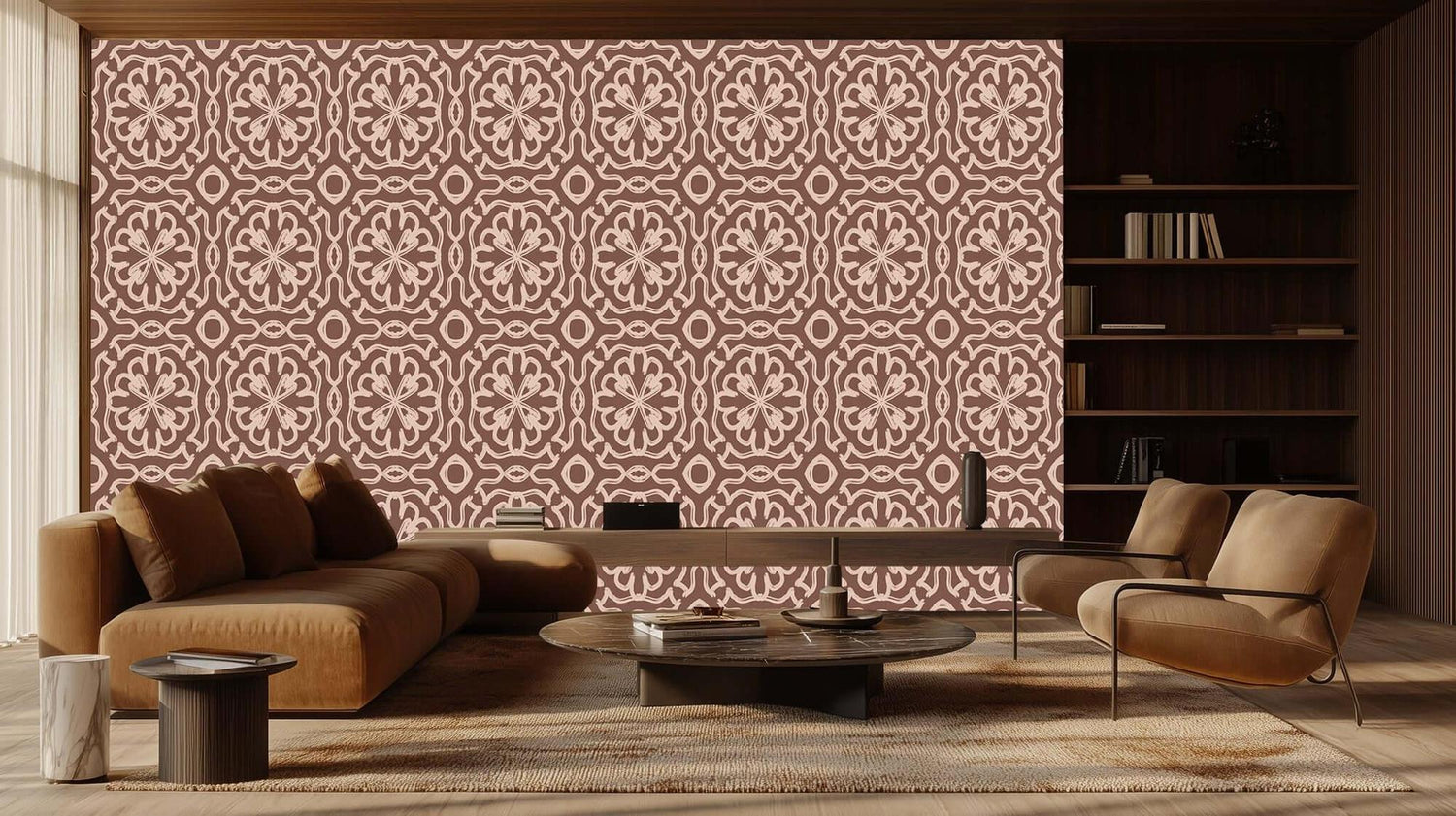 Flowing Quatrefoil Geometric wall decor - XWALLX