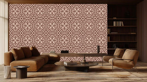 Flowing Quatrefoil Geometric wall decor - XWALLX
