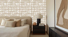 Interlocking Organic Waves soft wall mural 