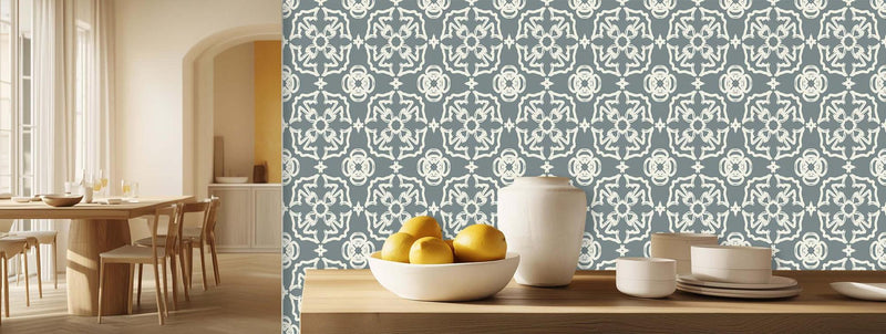 Artisanal Scrollwork Geometric wall art - XWALLX