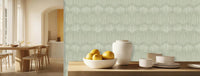 Wavy Texture Green wall art - XWALLX