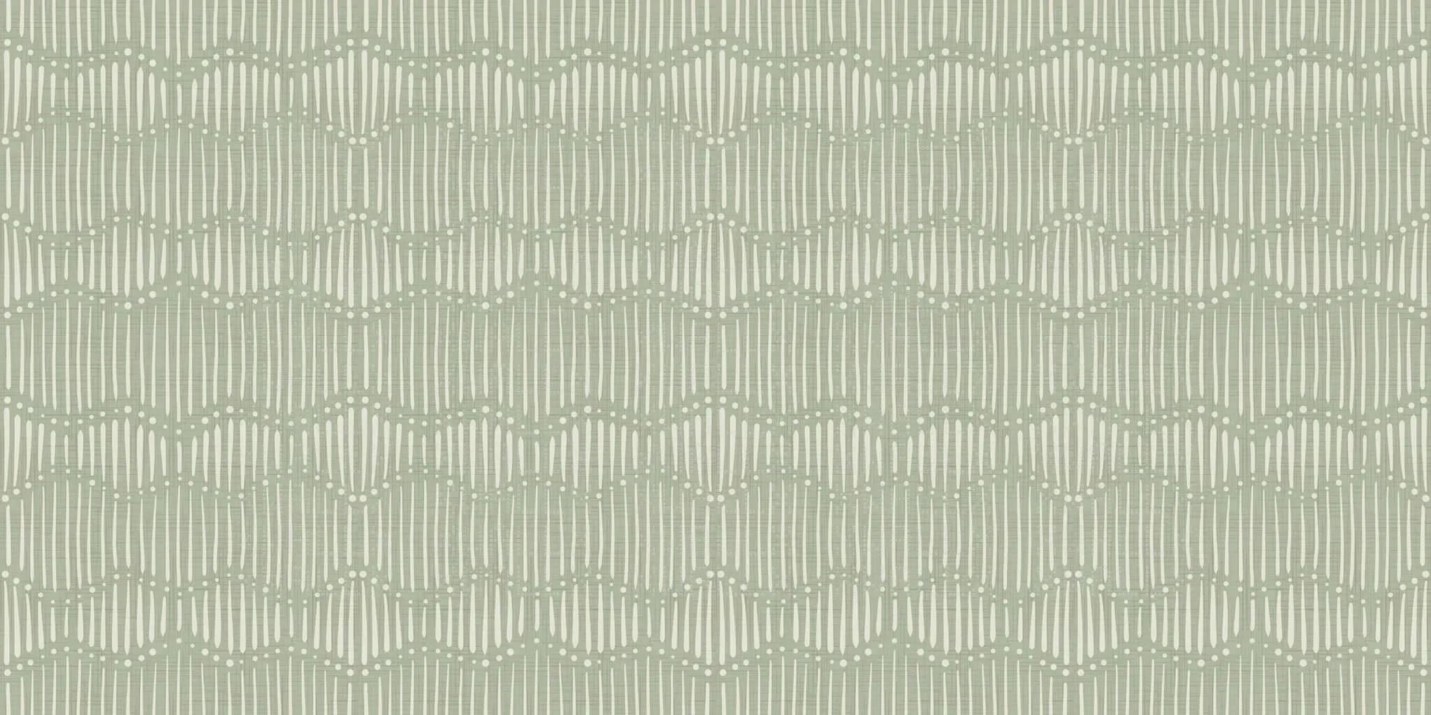 Dalgalı Doku Yeşil Duvar Posteri