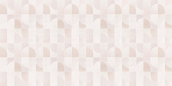 Çağdaş Mekanlar için Geometrik Dalga Duvar Posteri - Sample