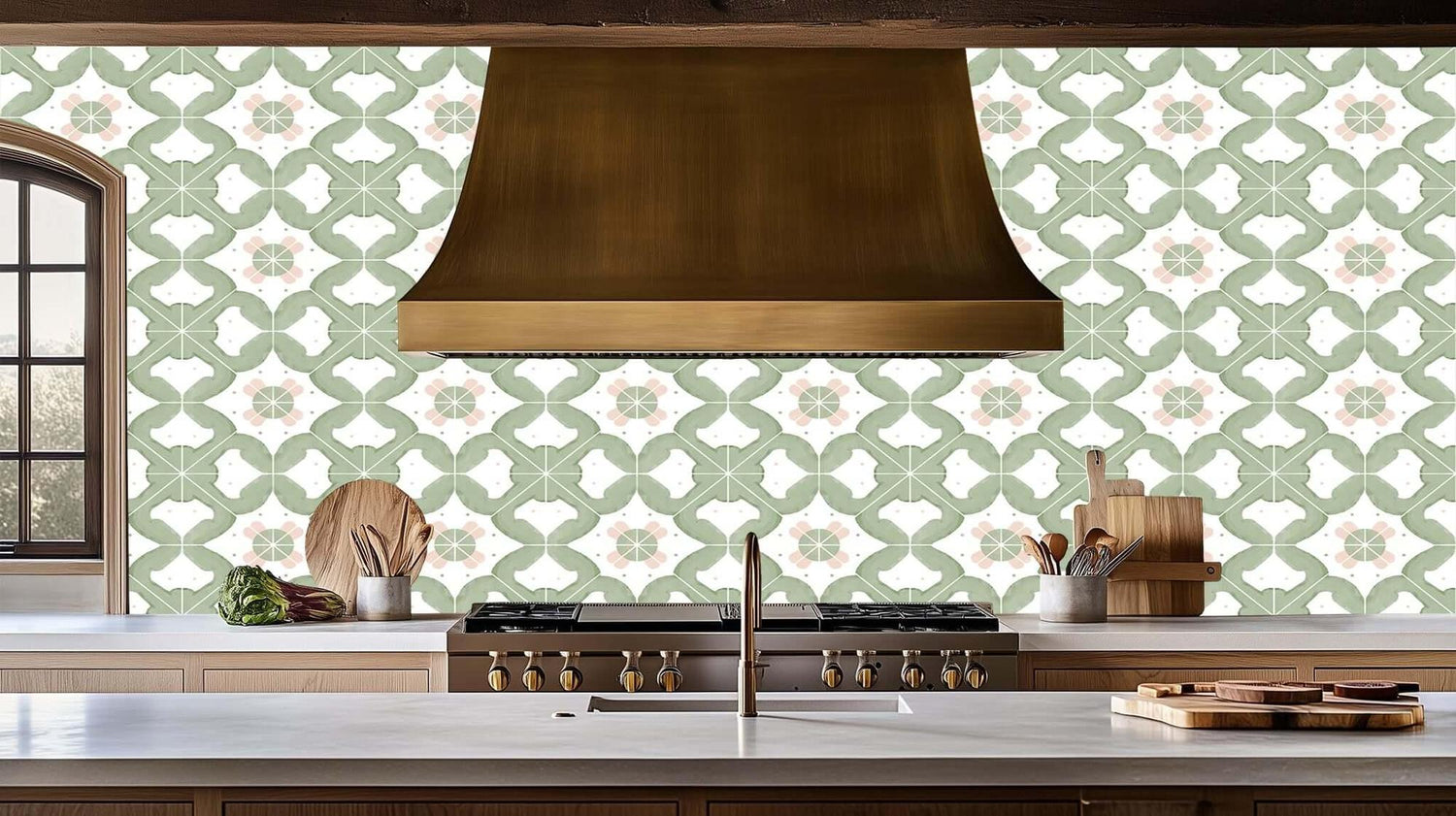 Serene Floral Geometric wall art - XWALLX