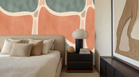 Organic Shapes Abstract wallpaper mural - XWALLX
