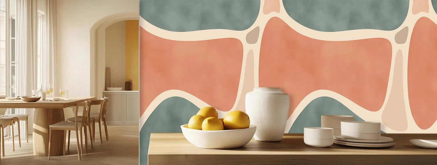 Organic Shapes Abstract wallpaper - XWALLX