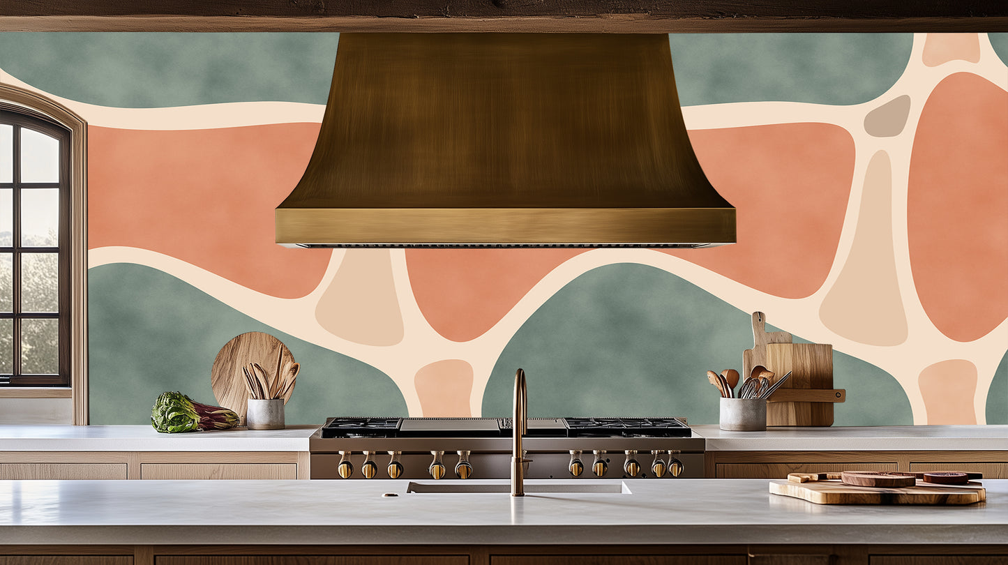 Organic Shapes Abstract wall art - XWALLX