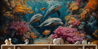 Dolphin Reef poster duvar kağıdı - XWALLX