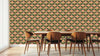 Gilded Scallop Art Deco Wallpaper Mural