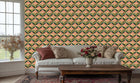 Altın Yaldızlı Taraklı Sanat Deco duvar dekoru - XWALLX