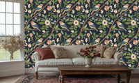 Perched Birds Botanical wall decor - XWALLX