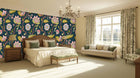 Chinoiserie Floral Bloom poster duvar kağıdı - XWALLX