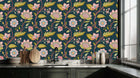Chinoiserie Floral Bloom duvar sanatı - XWALLX