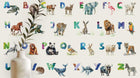 Whimsical Animal Alphabet duvar sanatı - XWALLX