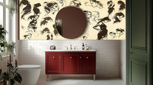Graceful Silhouettes Sketch wall art - XWALLX
