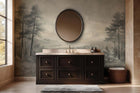 gray wallpaper mural with monochrome  refined black and white tonal balance