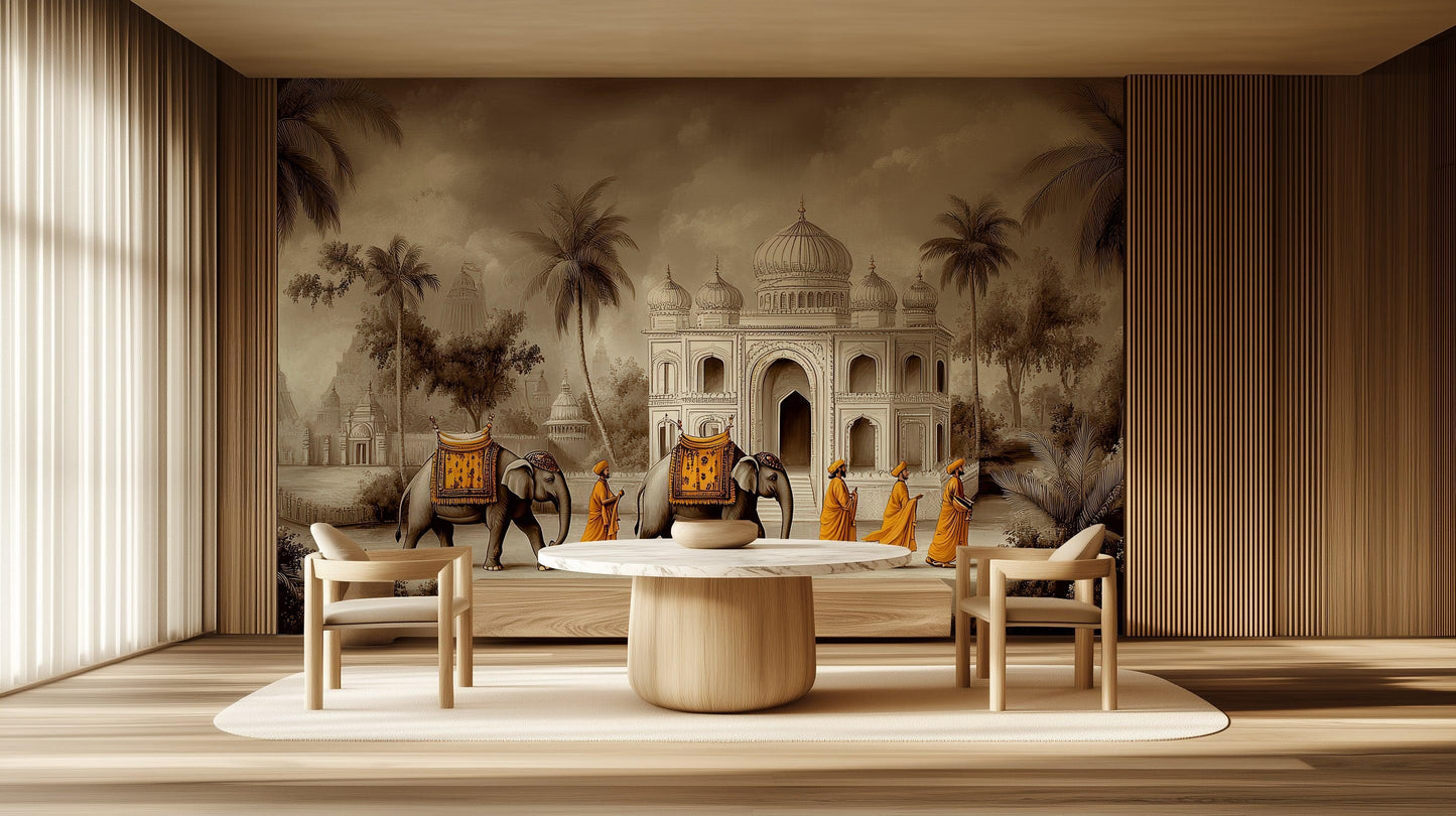 Indıan Palace wallpaper mural - XWALLX