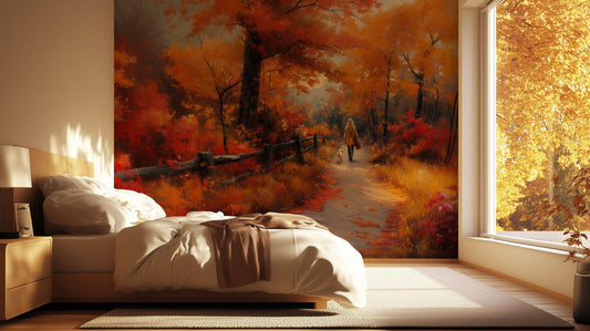 Autumn Forest wall mural - XWALLX