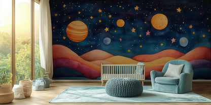 Planets and Stars wallpaper - XWALLX