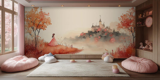 Princess Castle wall mural - XWALLX