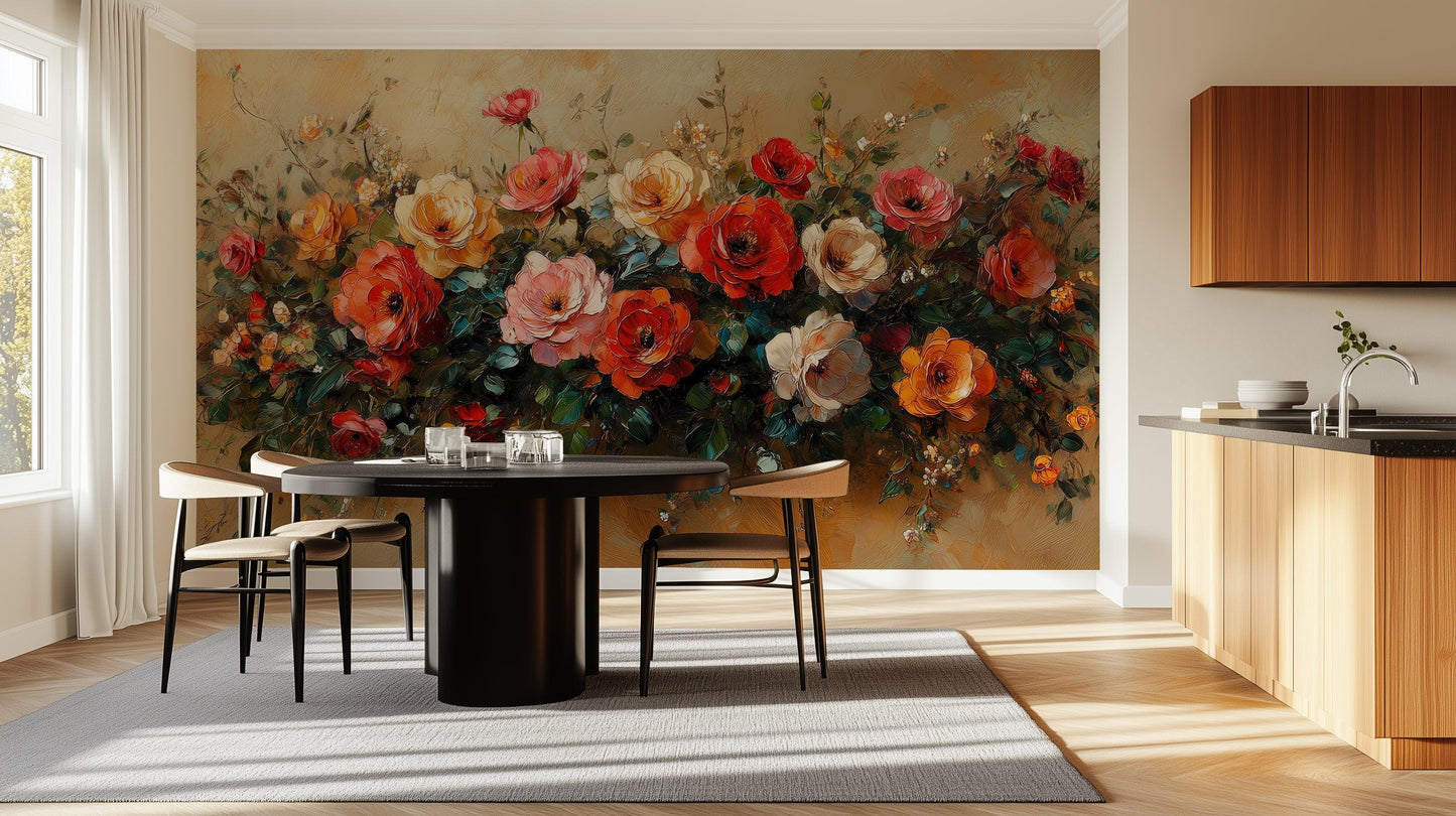 Rose Bouquet wall art - XWALLX