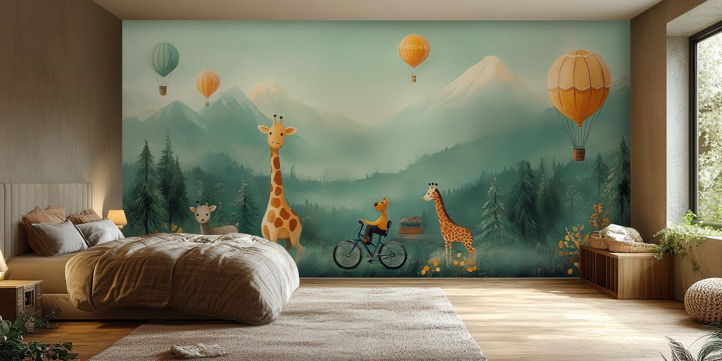 Safari Adventure wall mural - XWALLX