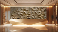 3D Geometrik duvar kağıdı - XWALLX