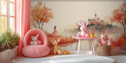 Princess Castle wall art - XWALLX