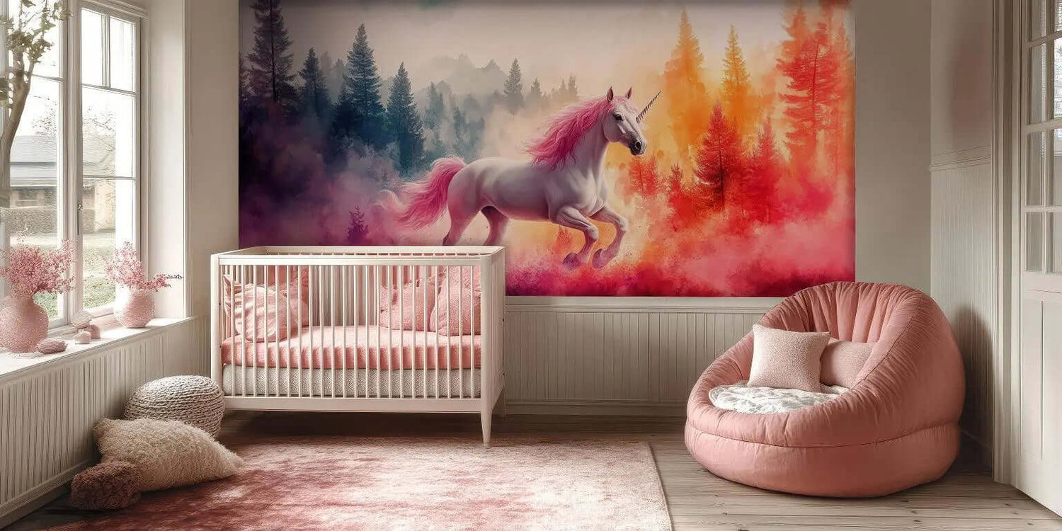 Unicorn Fantasy duvar sanatı - XWALLX