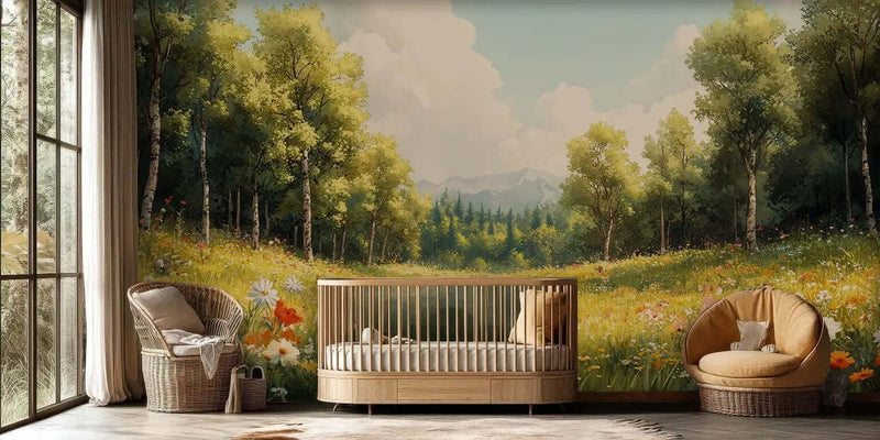 Sunny Meadow poster duvar kağıdı - XWALLX