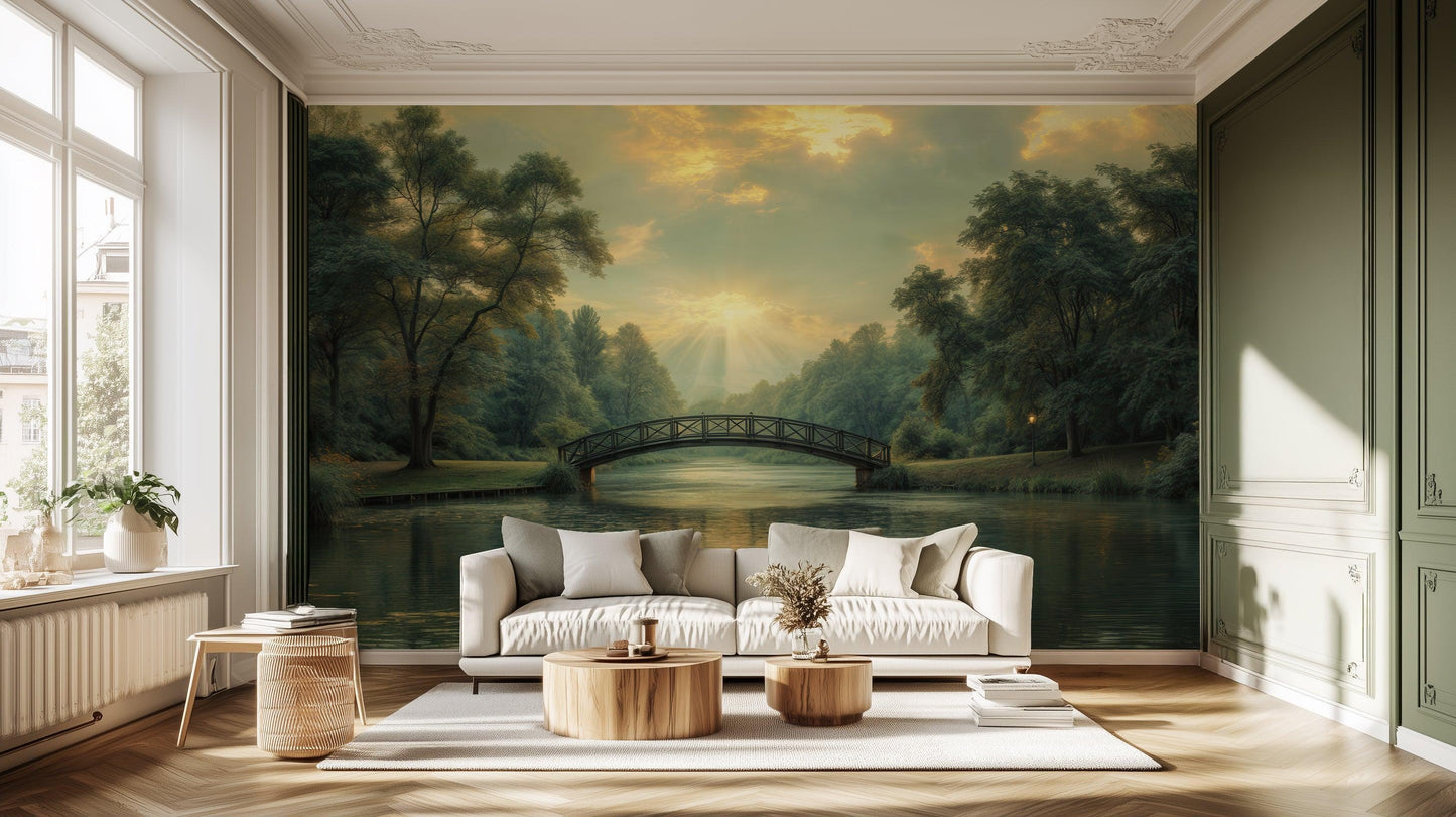 Lake Landscape wall mural - XWALLX