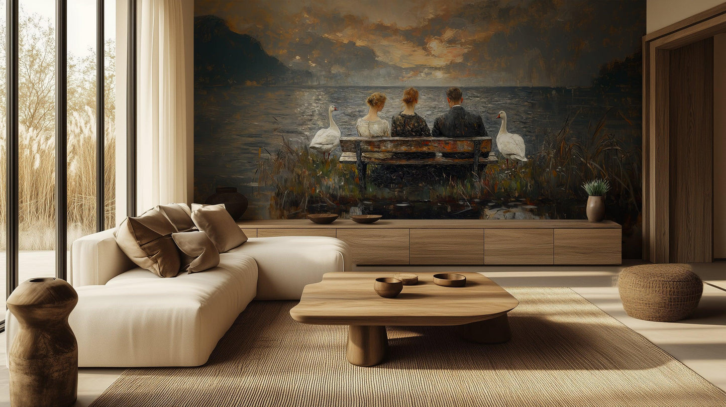 Peaceful Sunset wall mural - XWALLX