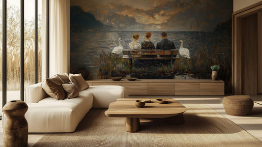 Peaceful Sunset wall mural - XWALLX