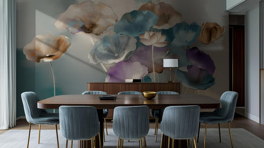 Lotus Flower wall mural - XWALLX