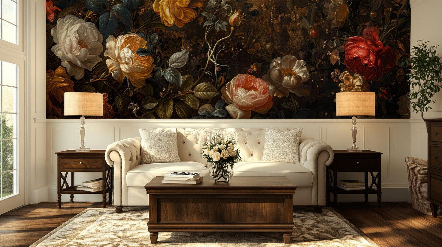 Baroque Flower wall art - XWALLX