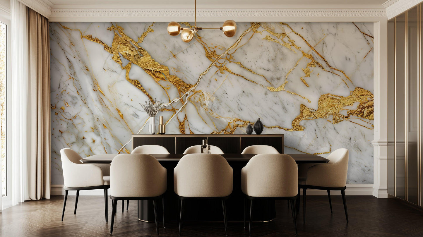 White Marble wall art - XWALLX