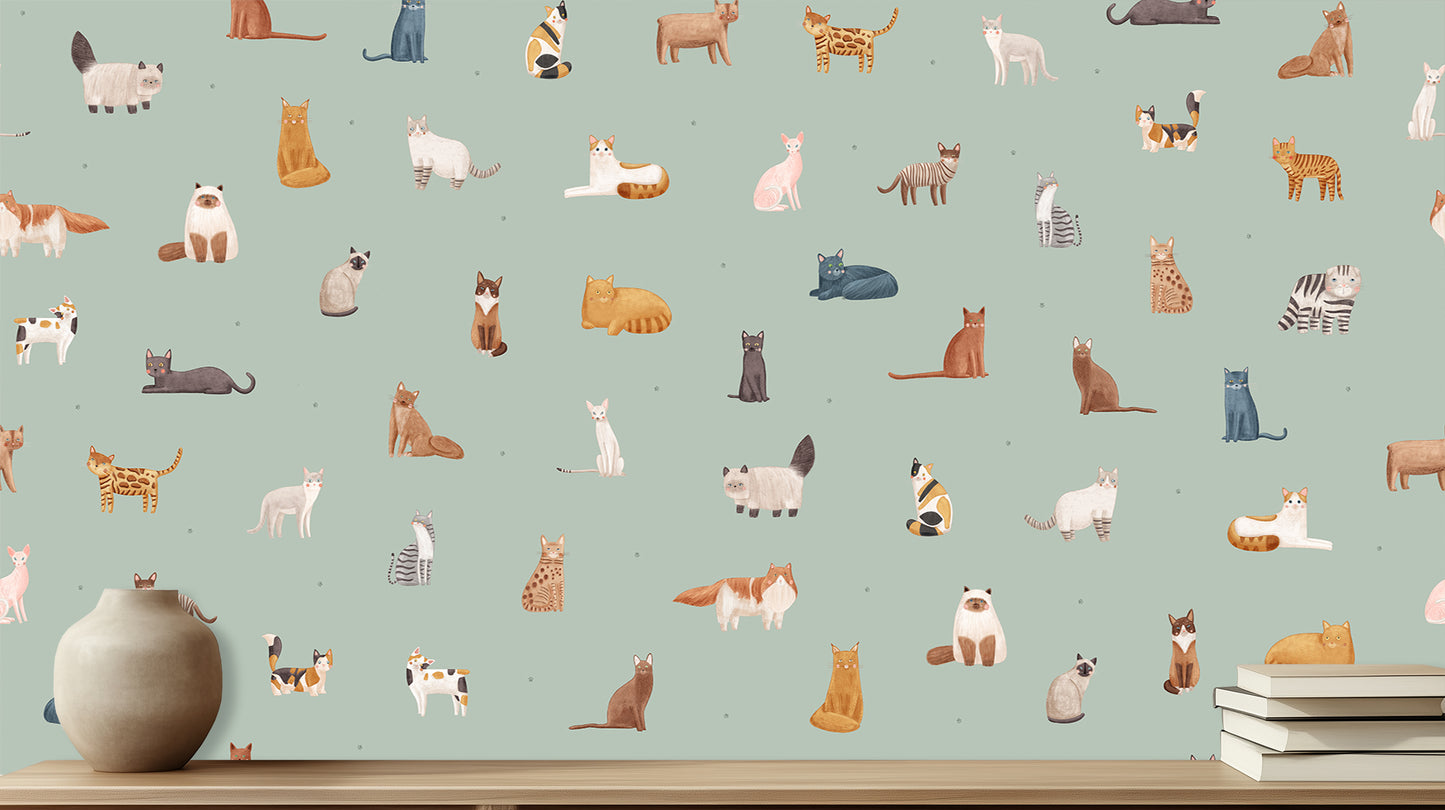 Charming Cat Collective wall art - XWALLX