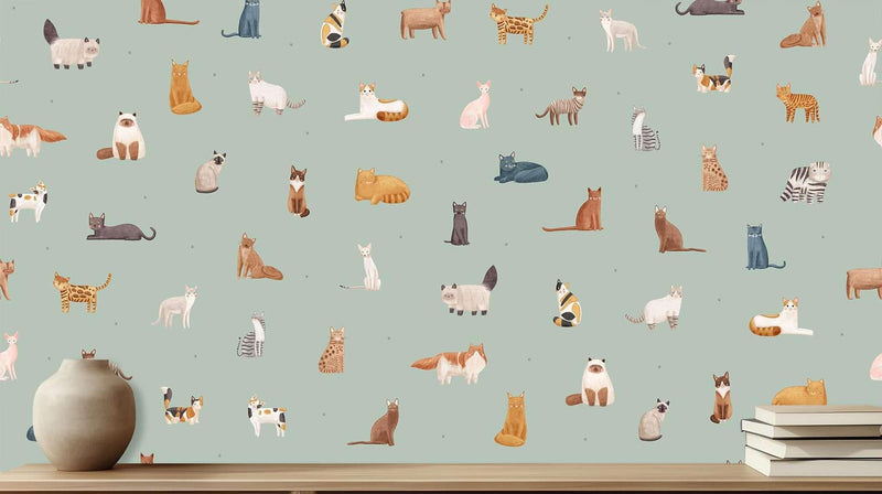 Charming Cat Collective duvar sanatı - XWALLX