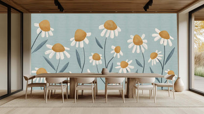 Whimsical Daisy Flower wallpaper - XWALLX