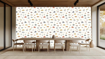 Whimsical Vehicles Adventure wallpaper - XWALLX